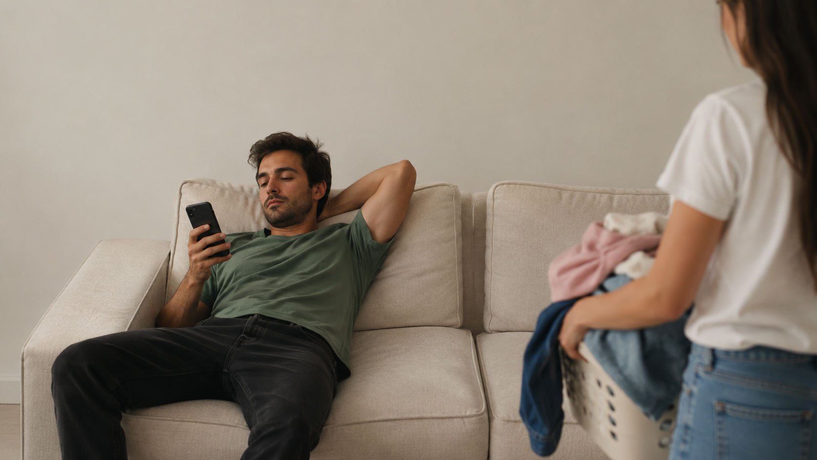 Mankeeping: la carga invisible que muchas mujeres sostienen en pareja